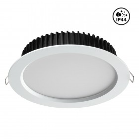357907 SPOT NT19 228 белый Встраиваемый светильник IP44 LED 4000K 10W 100-265V DRUM