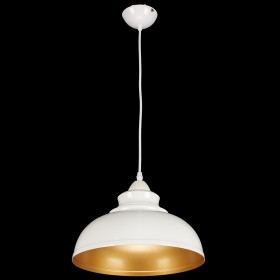 PNL002.300.04 Подвес Е27. цвет белый/золото.белый кабель