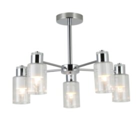 74589/5 CHROME+WHITE (1) Люстра (RL)