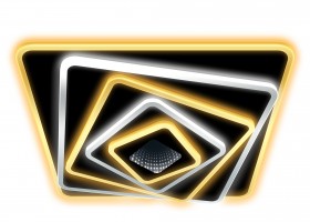 Cветодиодная диммируемая люстра с дистанционным управлением CLL-5225/126 126Вт, Ritter