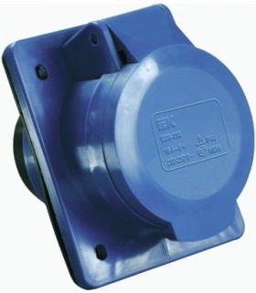 IEK Розетка встраиваемая 32А 2P+E 250В IP44 ССИ-423 IEK PSR41-032-3