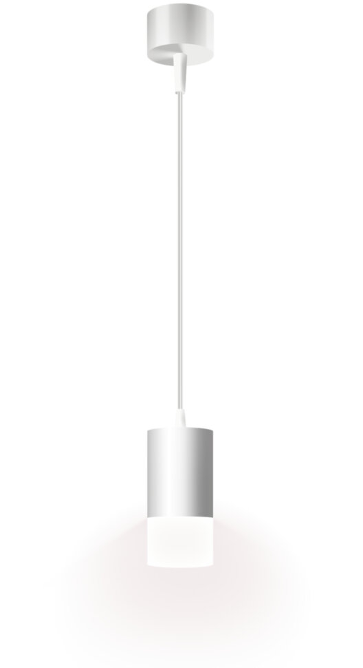 Потолочный светильник подвесной RPS-65MR16-WH ф65, белый/матовое, Ritter