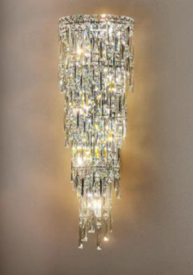 Настенный светильник Crystal D220*460 E14*3