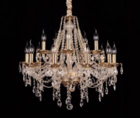 1677/10+5 FGD+BK (1) Люстра