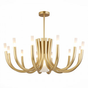 SL1173.202.13 Люстра потолочная ST-Luce Золотистый/Белый G4/E27 12+1*3+60W