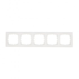 Рамка 5-постовая (бел.) LK60 (20шт) 1кор.=200шт