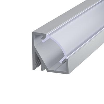 Светодиодный профиль (LED), Угловой алюминиевый профиль ALP-42 [17x17mm]