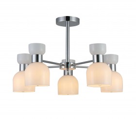 74664/5 CHROME  (1) Люстра (RL)