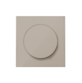 Накладка для светорегулятора поворотного, матовый кашемир