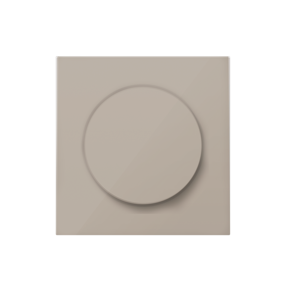 Накладка для светорегулятора поворотного, матовый кашемир