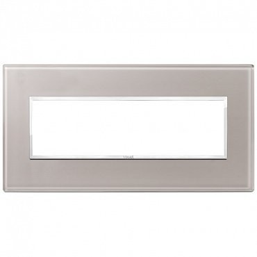 НАКЛАДКА EIKON EVO ДЛЯ 7 МОДУЛЕЙ, СЕРЫЙ ЖЕМЧУГ