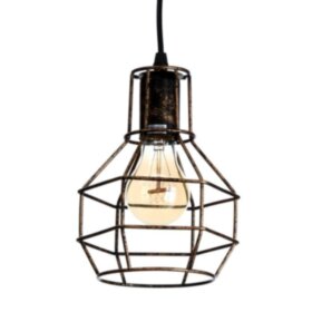 Светильник &quot;Одри&quot; 1х40Вт E27 черный-золото 20x15x100 см.   4388235