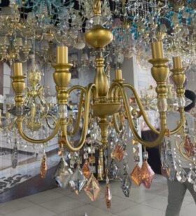 Классика 7603/6 Ma GD Люстра