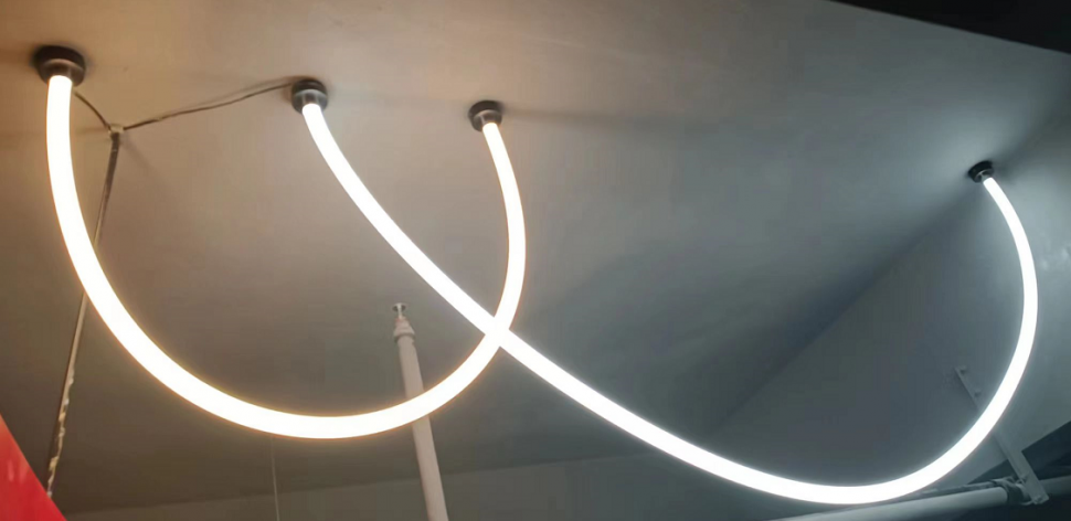 Крепление потолочное для гибкой светодиодной трубки d22 (100шт)