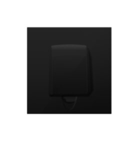 Кабельный вывод , матовый карбон