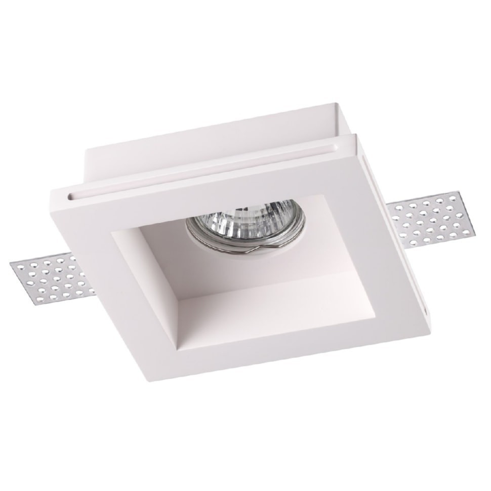 370480 SPOT NT19 184 белый Встраиваемый под покраску светильник IP20 GU10 50W 220V YESO