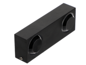 Лучевой фасадный светильник Rayline 4W black 4000K IP65 85-265V (100)