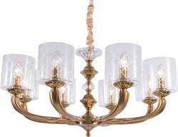 5575P/8 PT BRS (1) Люстра NW