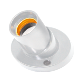 Ecola патрон накладной наклонный E27 Белый AB7SNWEAY