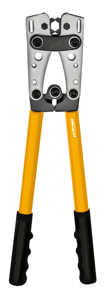 Кримпер силовой для наконечников и гильз 6-50 мм2, PROFI, duwi