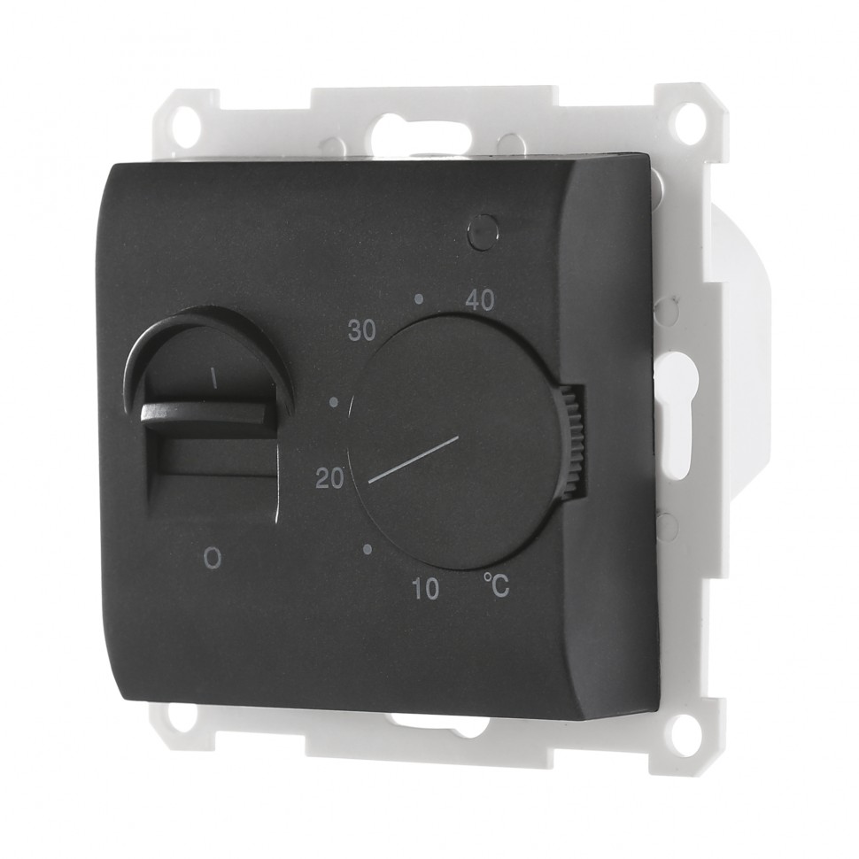 Терморегулятор теплого пола в комплекте с сенсором (черный бархат) LK60, LK80