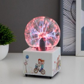 Плазменный шар &quot;Влюбленная пара&quot; 9х9х15 см   5089628