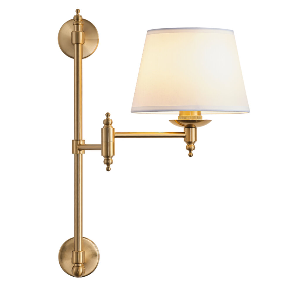 CRYSTAL LUX Бра POESIA AP1 BRASS