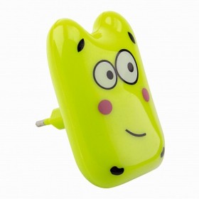 LEEK Свет-к с/д (ночник) LE LED NL-855 0.6W (Кроха, цв.зеленый) (100)