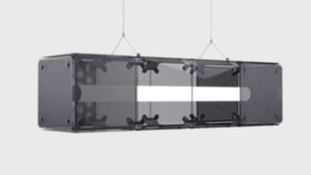 Подвесной светильник Trevi 1110675P4 LED SMD 24W 4000K / amber