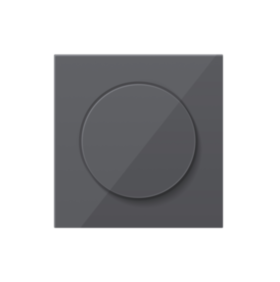 Накладка для светорегулятора поворотного, черный