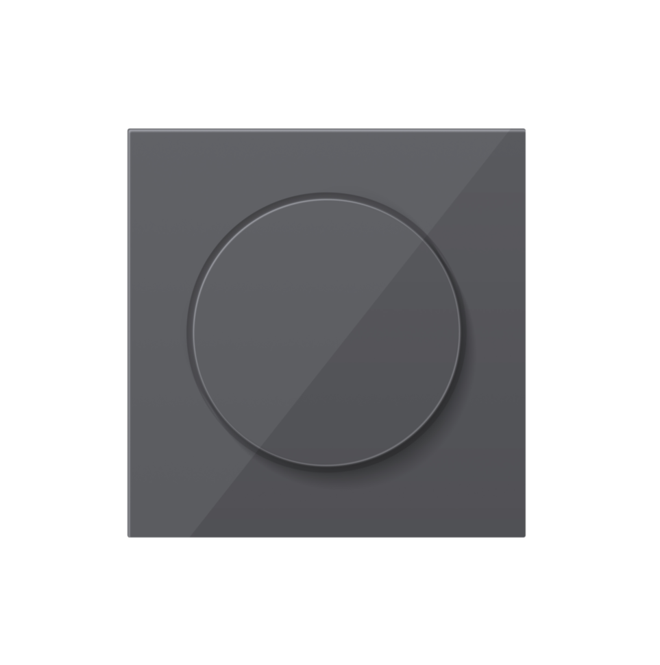 Накладка для светорегулятора поворотного, черный