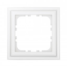 Рамка 1-постовая (белый) LK80 CLASSIC