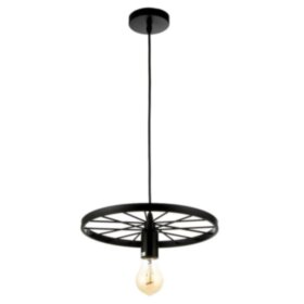 Светильник 1251/1BK E27 40Вт черный 30х30х10-110 см   5465112