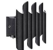 341747 Светильник светодиодный уличный  BOSSO 7х1W LED 770LM G ЧЕРНЫЙ 4000K IP65