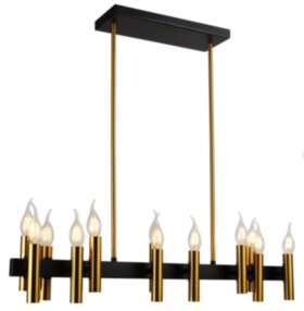 Светильник на штанге  13009/12PL Black