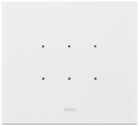 Накладка EIKON TACTIL для 3 модулей, горный лёд ( мин. 20 шт.)