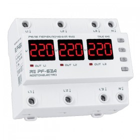 Реле переключения фаз RE PF-63A