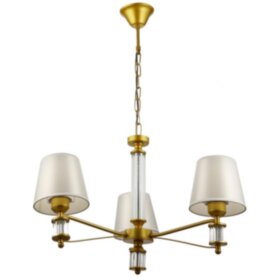 Люстра 1091/3GD 40Вт Е27 золото 60х60х38-78 см   5443323