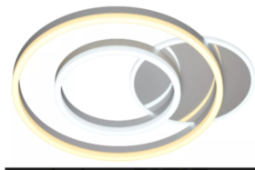 Люстра потолочн. сд диммер. Eclipse ДУ 3 режима 500х580х80мм , 96вт