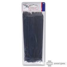 REV Кабельный хомут 200х4,6мм. 100шт. Цвет: черный.