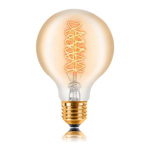 Лампа G80 24F5 60W E27 Цвет золотой SUN LUMEN