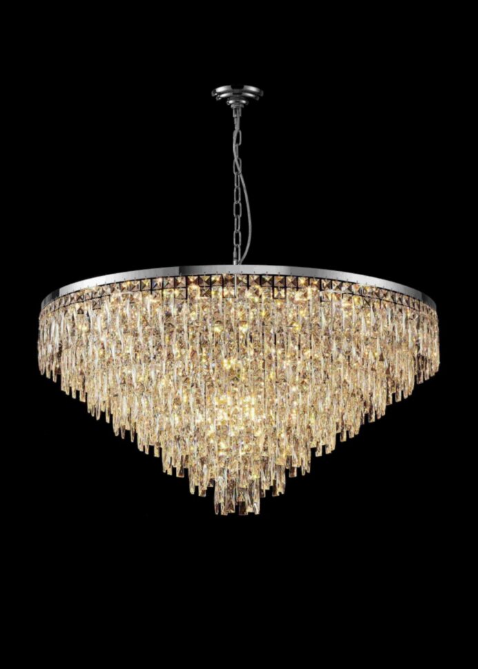 NW722-ф1000*H500 Chrome (1) Люстра (в 2-х коробках) NW