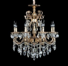 1681/8 FGD+BK (4) Люстра