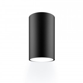 Светильник накладной ARTON, цилиндр, 55х100, GU10, алюминий, черный, Ritter