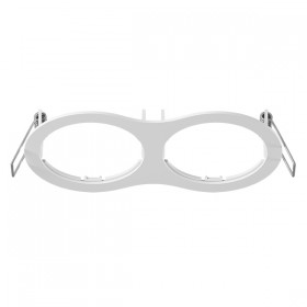 217626 Рамка INTERO 16 Double ROUND БЕЛЫЙ (в комплекте)