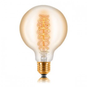 Лампа G95 24F5 40W E27 Цвет золотой SUN LUMEN