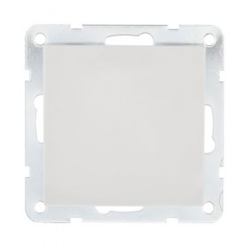 Заглушка с суппортом (бел.) LK60 (20шт) 1кор.=200шт.