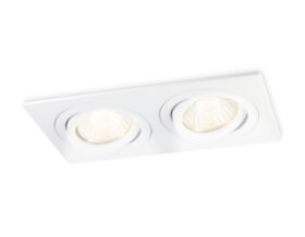 Светильник точечный  GU10 2*12Вт LY6044-2MR16 WH (173*92*H26)