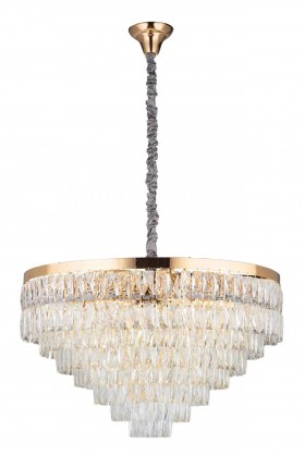 Люстра хрустальная F1232-600 Бронза