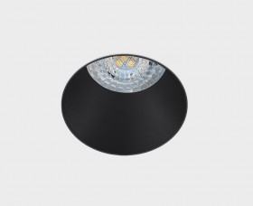 DL 2248 GU10 black светильник встраиваемый